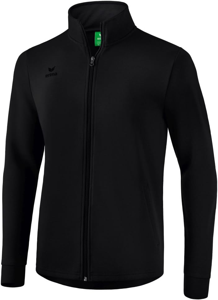 Erima Basic Sweatjacke XL Schwarz, XL Schwarz