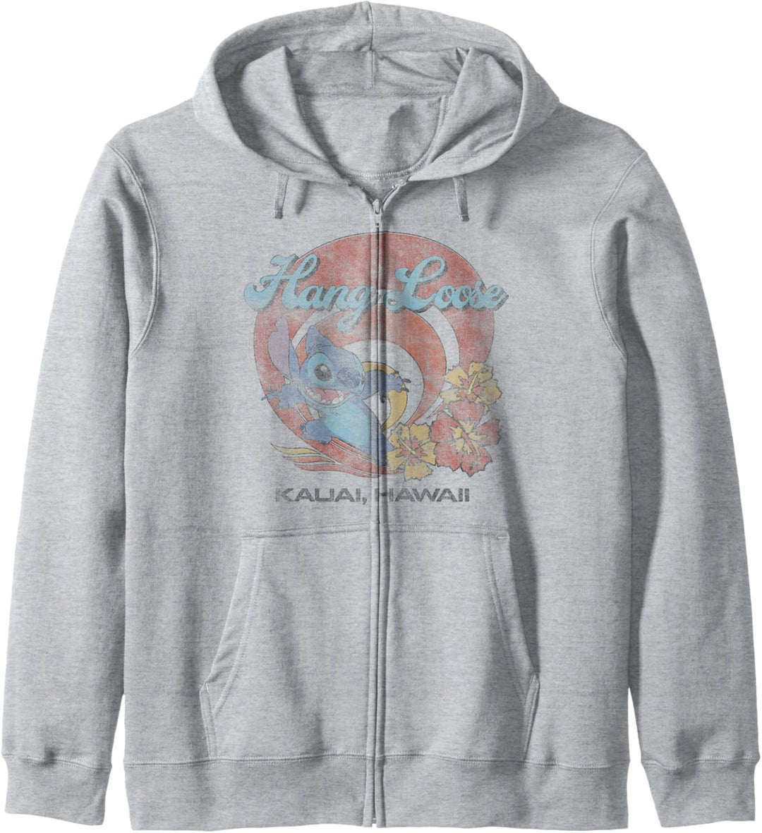 Disney Lilo & Stitch Hang Loose Kauai Hawaii Kapuzenjacke