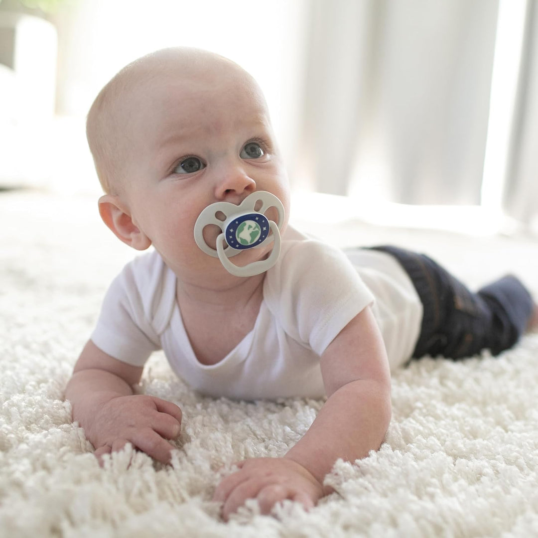 Dr. Brown's Advantage Baby-Schnuller, leuchtet im Dunkeln, 6–18 Monate, Rosa, 2 Stück Braun,Rosa 6 -