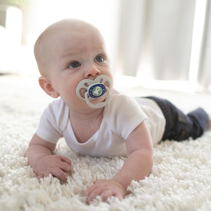 Dr. Brown's Advantage Baby-Schnuller, leuchtet im Dunkeln, 6–18 Monate, Rosa, 2 Stück Braun,Rosa 6 -
