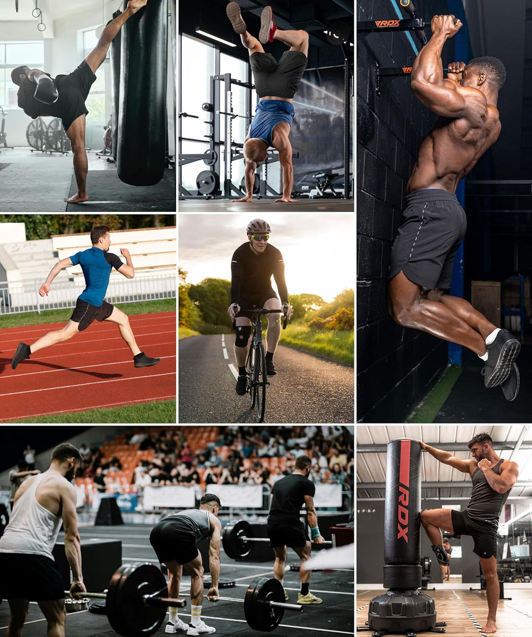 RDX MMA Shorts Sporthose Herren Kurz, Kampfsport Boxen Trainingshose Männer, Kickboxen Muay Thai Box