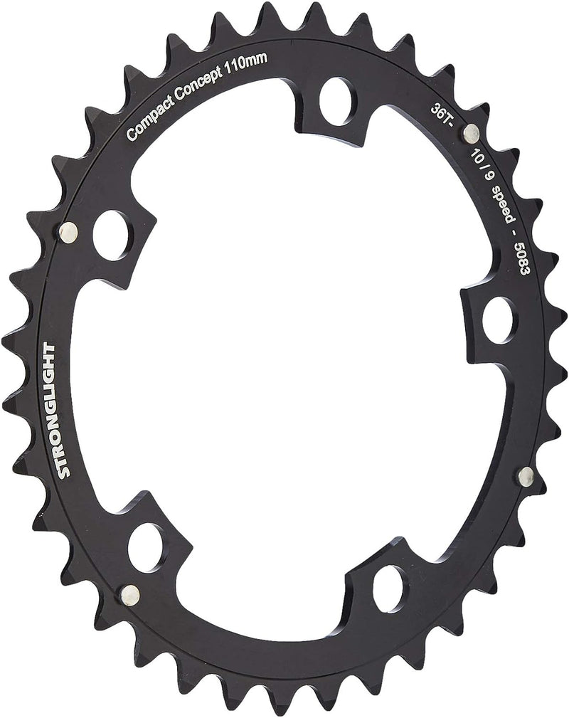 Stronglight Kettenblatt 42 zähne Schwarz, 42 zähne Schwarz