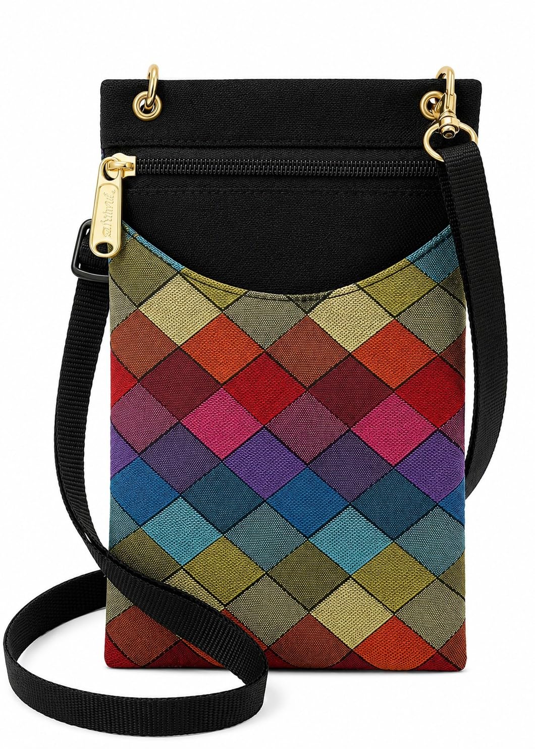 Danny K. Damen Cell Cross-Body Handytasche Mit Schmucksteinen, Mit Schmucksteinen
