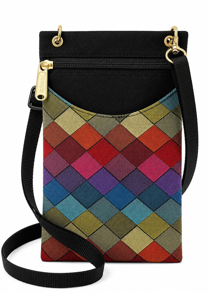 Danny K. Damen Cell Cross-Body Handytasche Mit Schmucksteinen, Mit Schmucksteinen