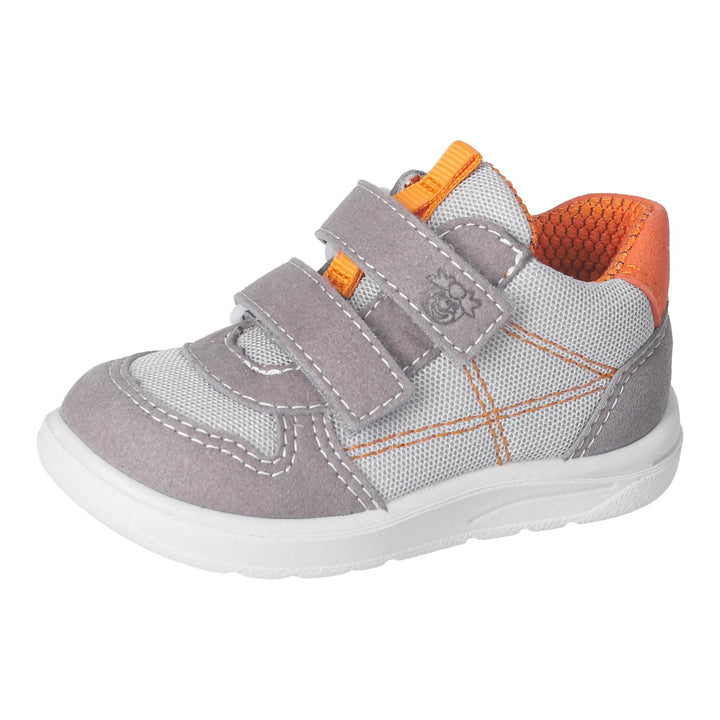 RICOSTA Jungen Low-Top Sneaker SAM, Kinder Lauflernschuhe, Weite: Mittel, lose Einlage 22 EU Graphit