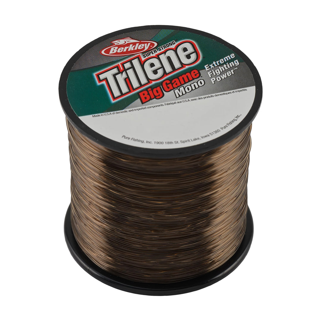 Berkley Big Game Trilene Monofilament Individuelle Spool 10lb - 1500yd Coastal Brown, 1500yd Coastal