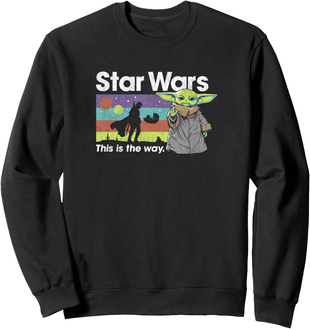 Star Wars: The Mandalorian & The Child Go Their Own Way Sweatshirt