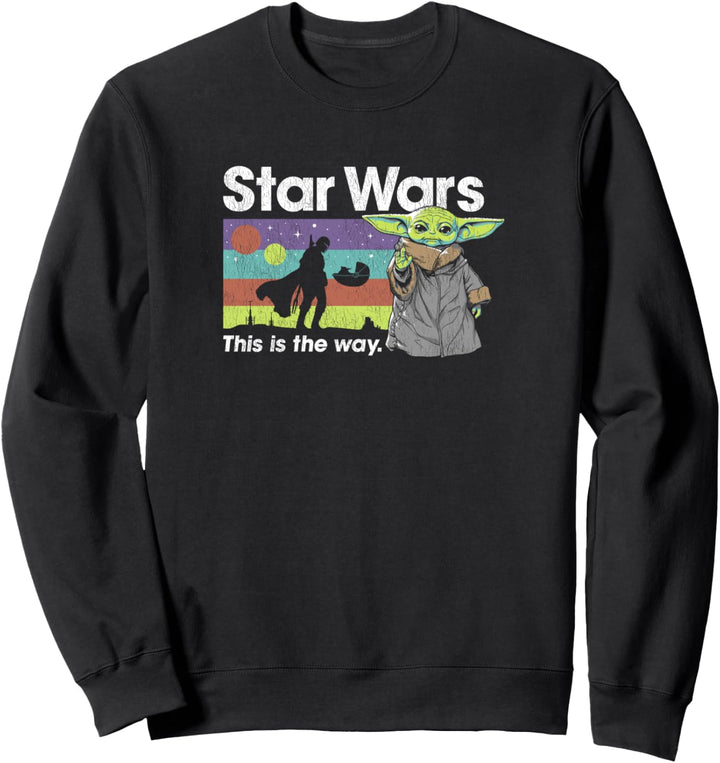 Star Wars: The Mandalorian & The Child Go Their Own Way Sweatshirt