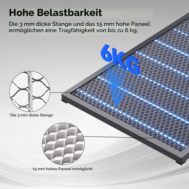 Creality Waben-Arbeitstisch, 460 x 346 mm Waben-Arbeitsfläche für Falcon A1, Waben-Arbeitsplatte für