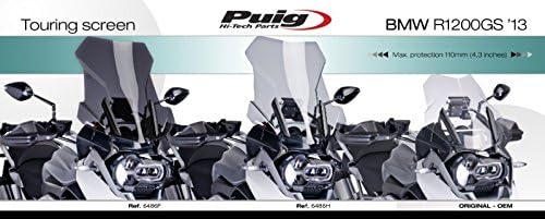 Tourenscheibe kompatibel für BMW R 1250 GS/Adventure 19-21 rauchgrau Puig