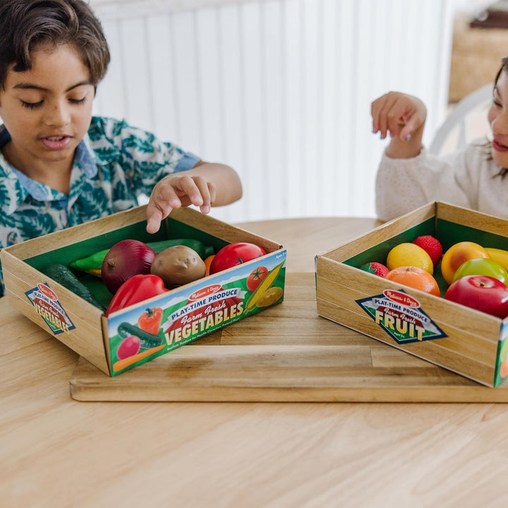 Melissa & Doug Play-Time Bundle Fruits and Vegetables