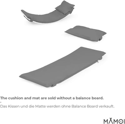 MAMOI® Matte für Balance Board Kinder, Kissen für Balance Board wippe, Balancieren und Gleichgewicht