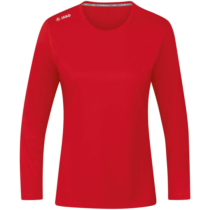JAKO Damen Longsleeve Run 2.0 Unterhemd 40 Sportrot, 40 Sportrot