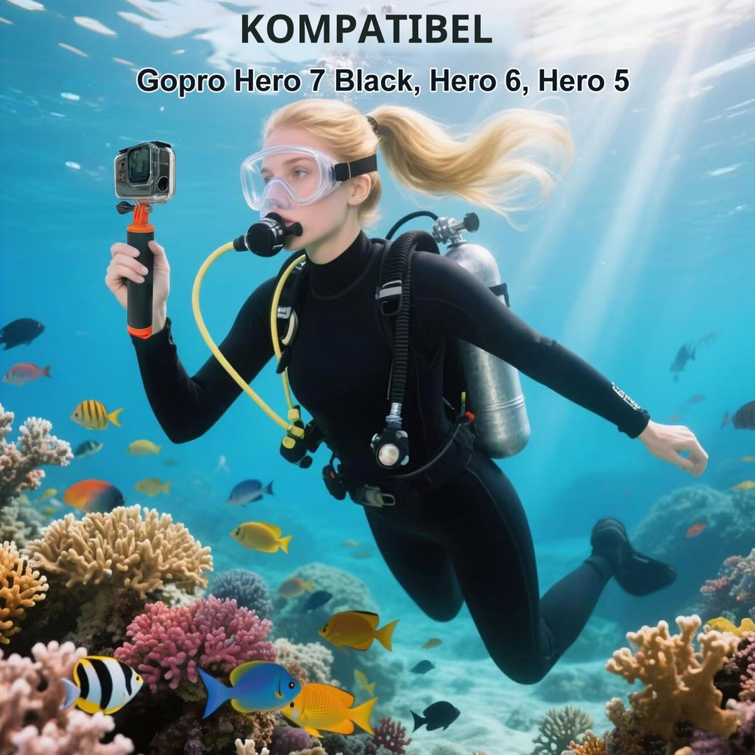 Suptig Schutzhülle, wasserdichte Hülle, Unterwasserhülle, Ladekoffer, Tauchgehäuse, kompatibel mit G