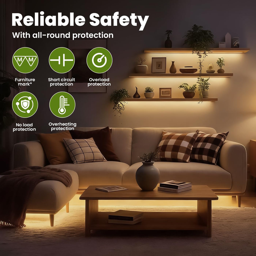 illuburg LED Trafo 24V Dimmbar Triac 33W - 100W für LED Strip Lampe LED Netzteil Treiber Transformat