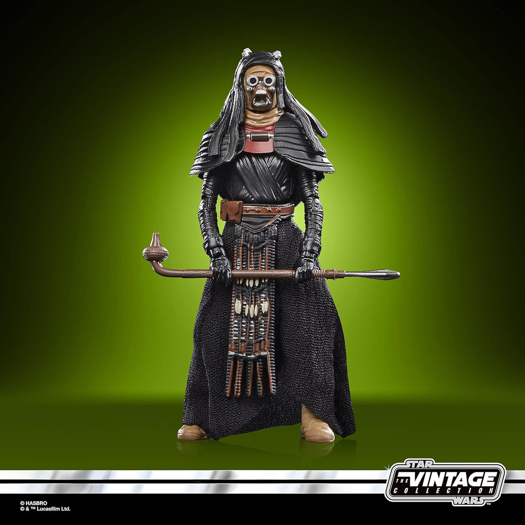 Star Wars The Vintage Collection Tusken Warrior, Buch von Boba Fett, Action-Sammelfigur, 9,5 cm