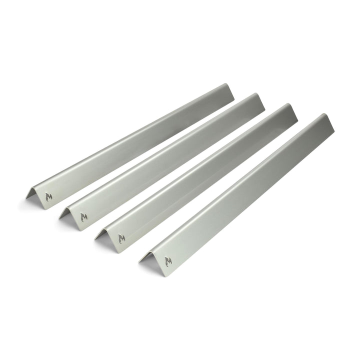 Grillrost.com Das Original Edelstahl Aromaschienen für Weber Summit (Set aus 4 St. - benötigte Sets