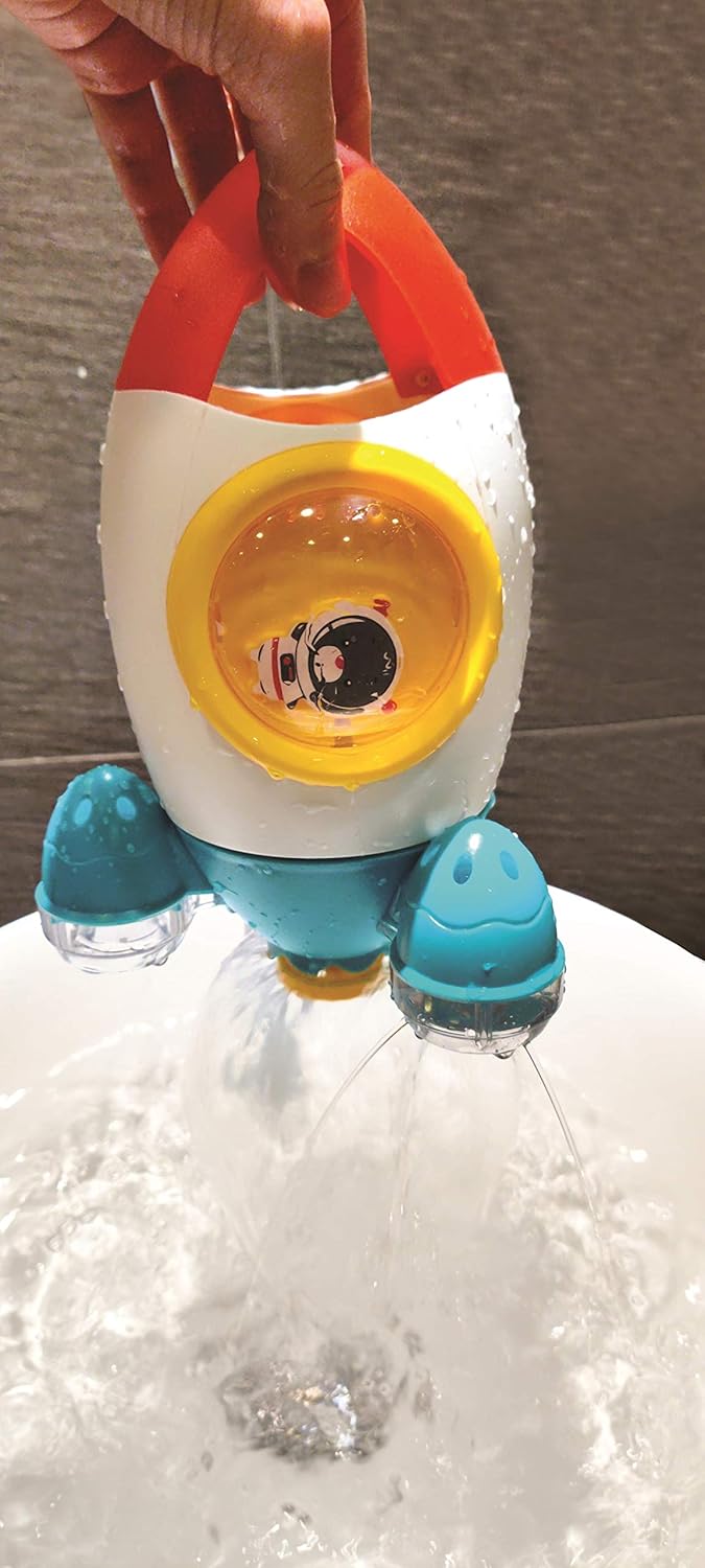 Lexibook, Rakete Badeset, Badespielzeug für Kinder, Blau/Weiss, ITBSPC, Rakete