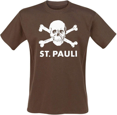 Do You Football FC St. Pauli T-Shirt Totenkopf braun XL Braun, XL Braun