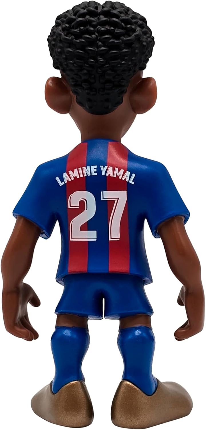 MINIX - Football Stars #190 – FC Barcelona – Lamine Yamal 27 – Sammelfigur, 12 cm