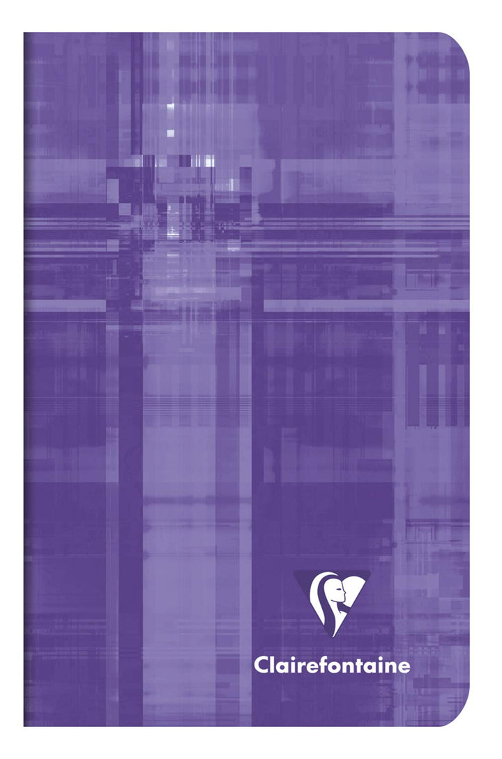 Clairefontaine 3586C - Packung mit 20 Heften, 7,5 x 12 cm, liniert, 90 g, 24 Blatt, farbig sortiert,