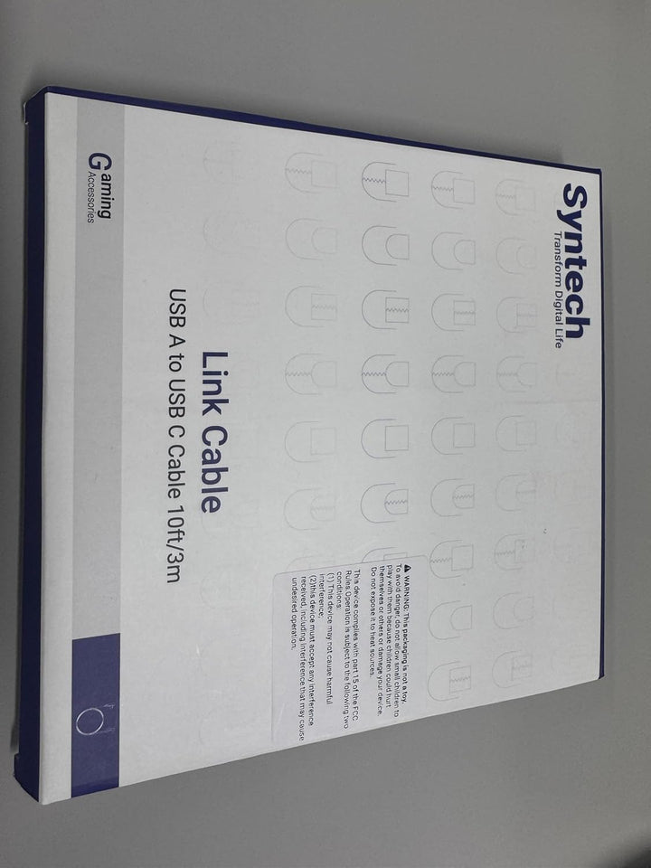 Syntech Link Kabel 3M, Kompatibel mit Oculus Meta Quest 3/3S, Quest2/1/Pro und Pico 4, PC Steam VR Z