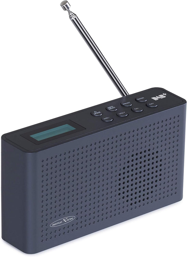 Reflexion TRA-26DAB- kompaktes und portables Antennen-Radio mit FM-DAB/DAB+ Tuner (20 Senderspeicher