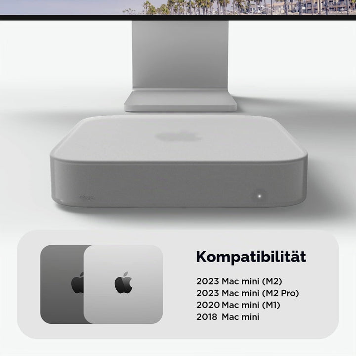 elago Silikonhülle Kompatibel mit Apple Mac Mini M2, M2 Pro [2023] Kompatibel mit Mac Mini M1 [2020]