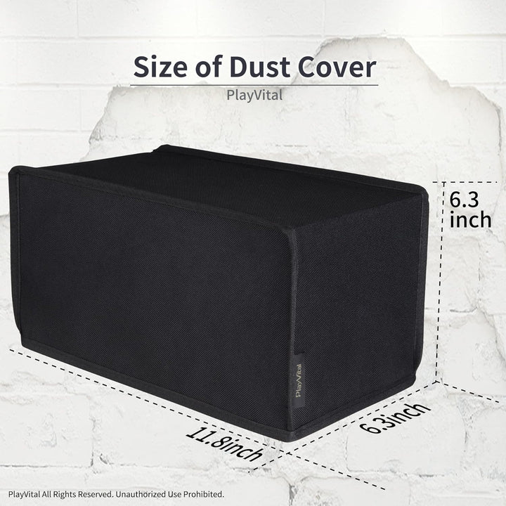 PlayVital Horizontale Staubschutze Hülle für Xbox Series X Konsole,Spritzwasserdichte Tasche Cover S