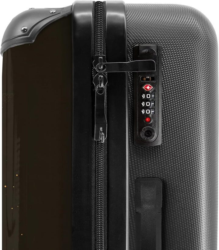 Reisekoffer 67cm 72L Reisetasche - Grosser Hartschalenkoffer mit Rollen, Leichtgewicht Trolley, Koff