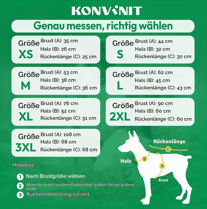 Hundemantel mit Geschirr Hundejacke für Kleine und Mittelgrosse Hunde Gepolsterte Wasserdicht Winter