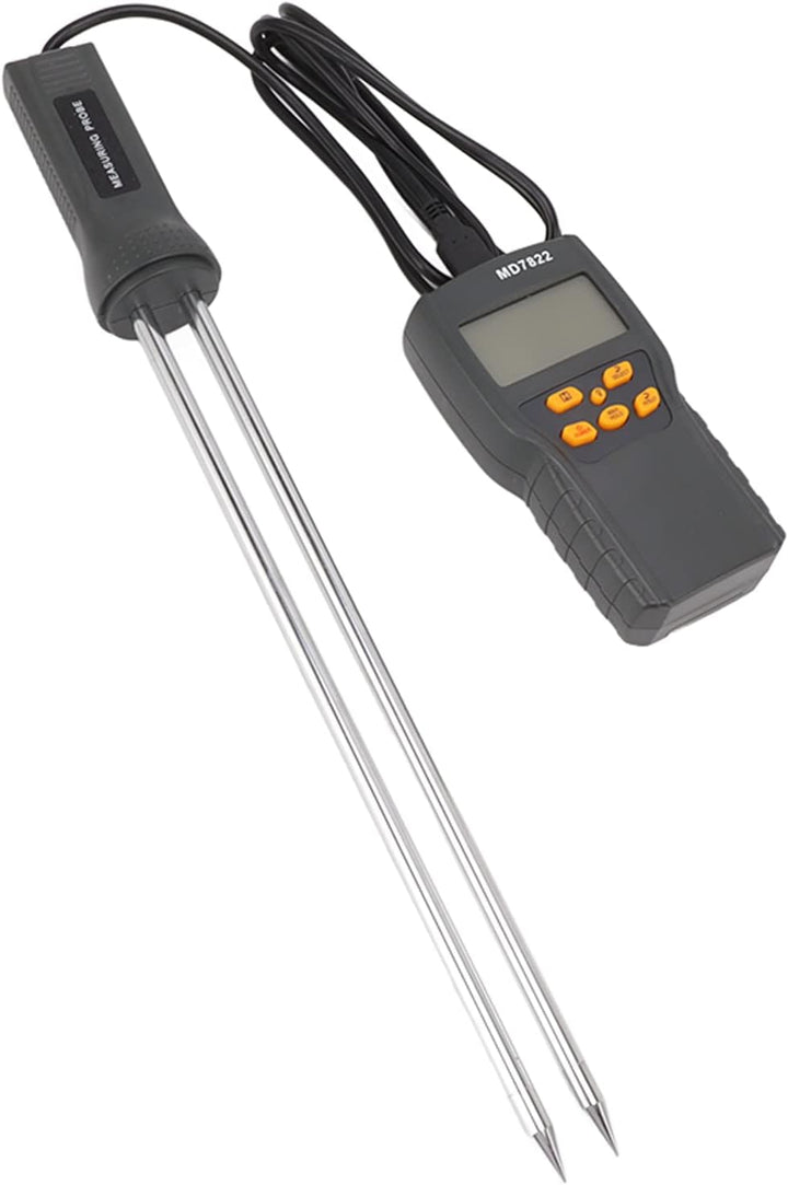 Okuyonic Feuchtigkeitsmesser, klares LCD-Display, fehlerfreier Feuchtigkeitsmesser für Lebensmittel,