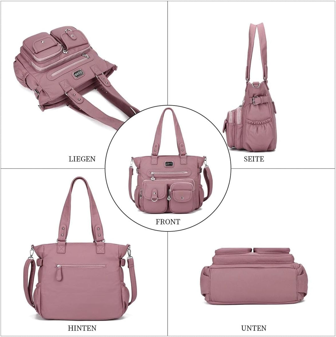 KL928 Handtasche Damen Tasche Umhängetasche Schultertasche Damentaschen gross für Damen Frauentasche
