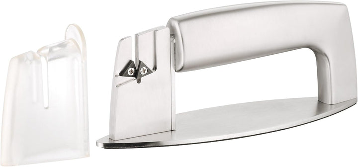 WMF Gourmet Messerschärfer, Schleifscheiben Hartmetall, Messerschleifer, Cromargan Edelstahl, Kunsts