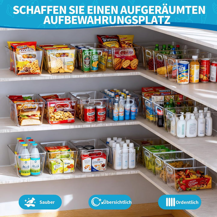 HPYLIF·H Kühlschrank Organizer, Küchen Organizer, Aufbewahrung Boxen für den Einsatz in Kühlschränke
