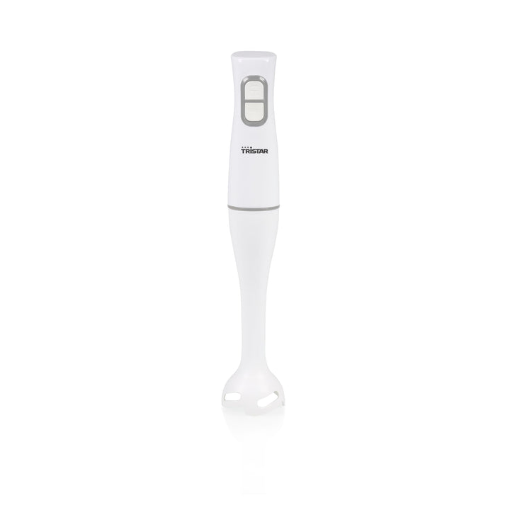 Tristar Handmixer – Extra langer Stab – 350 W Motor – Edelstahlmesser – Variable Geschwindigkeitsein
