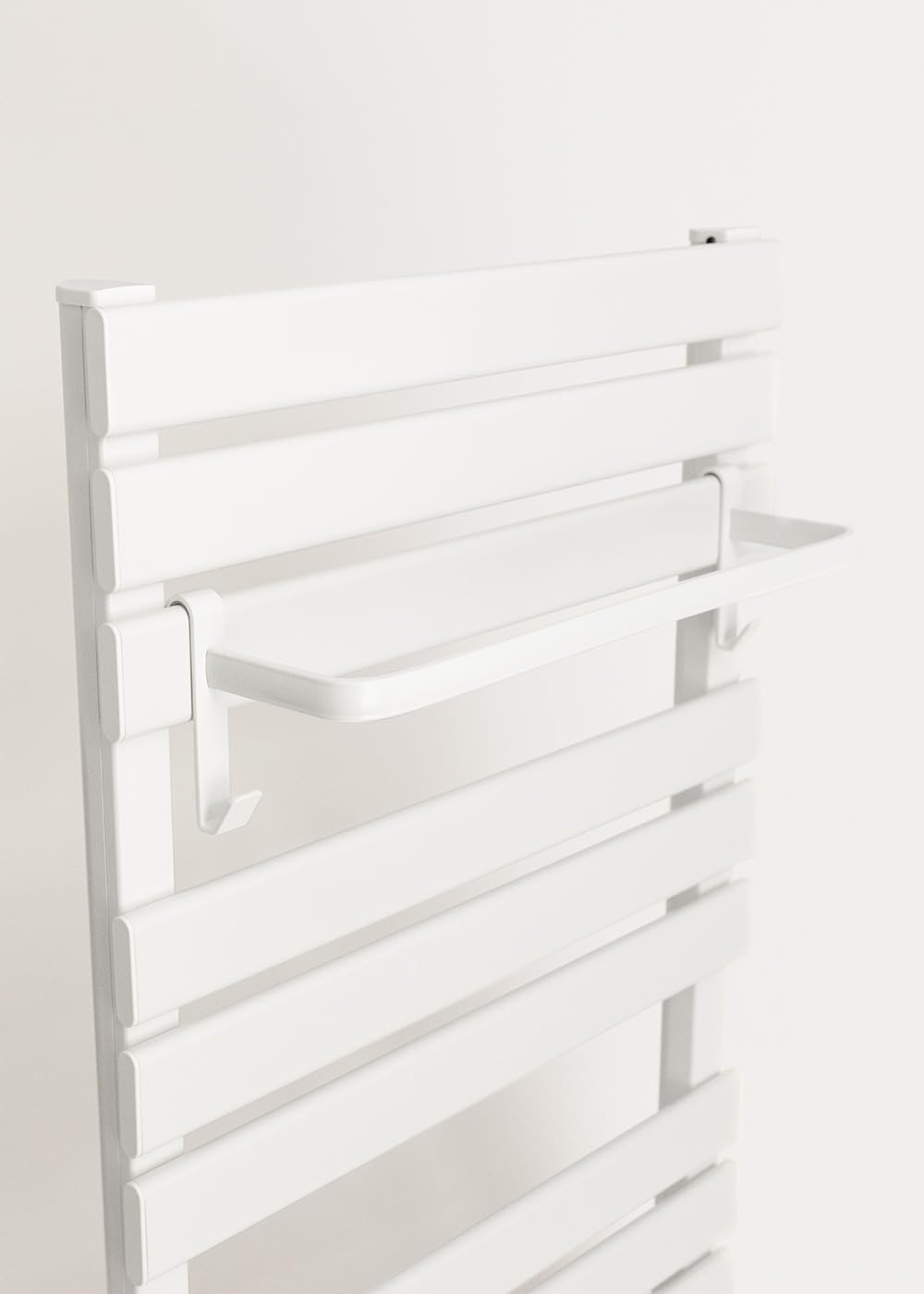 CREATE / WARM Towel 500W / Elektrischer Badheizkörper Weiss mit Regal 1 Stange / 96,9x55x5cm / Für B