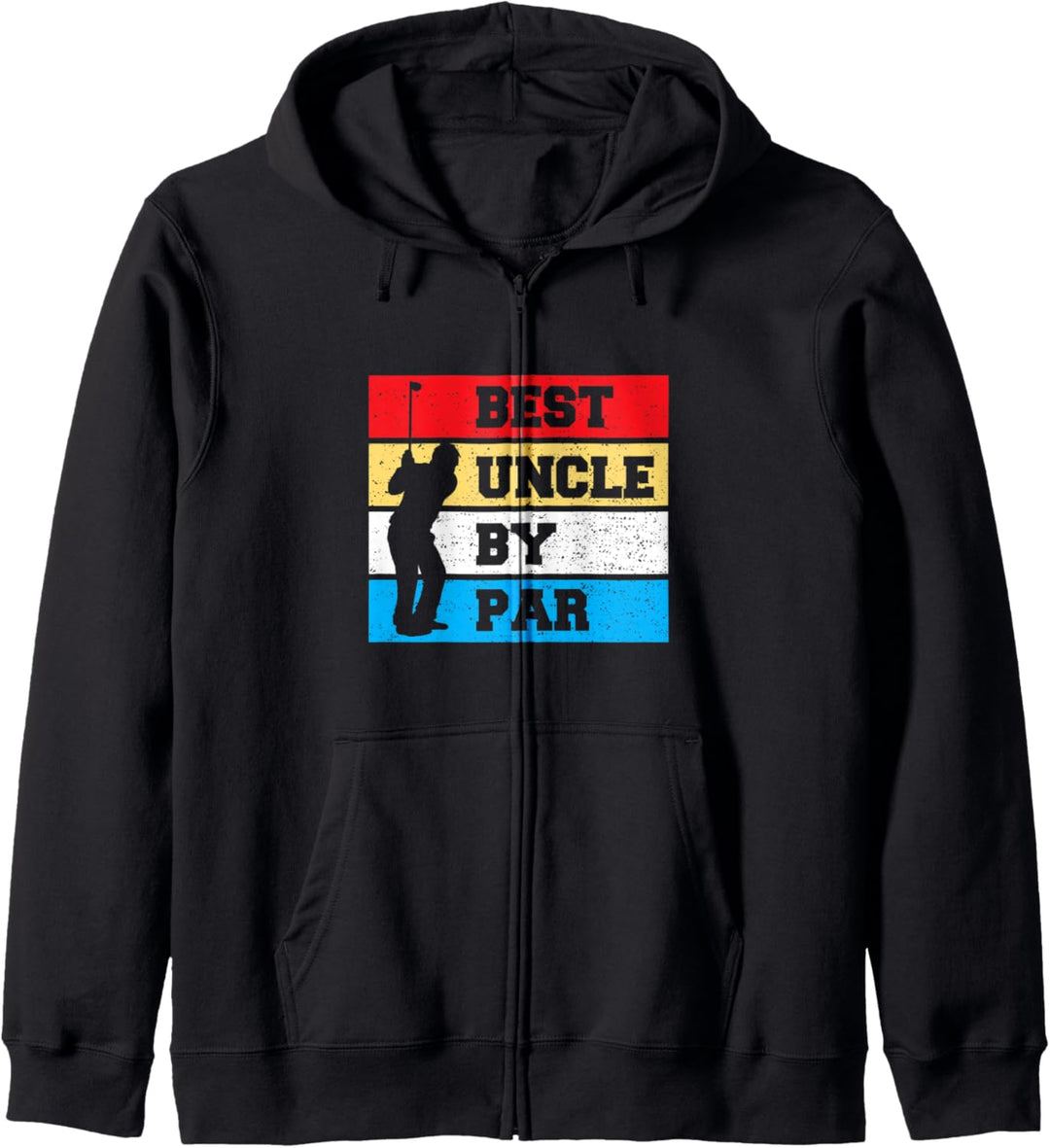 Onkel: Best Uncle By Par - Golf Sprüche Kapuzenjacke