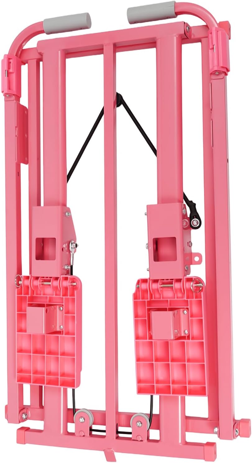Treppensteiger Fitnessgerät Klappbar Treppenstepper mit 3 Stufen Einstellbare Neigung Vertikale Klet