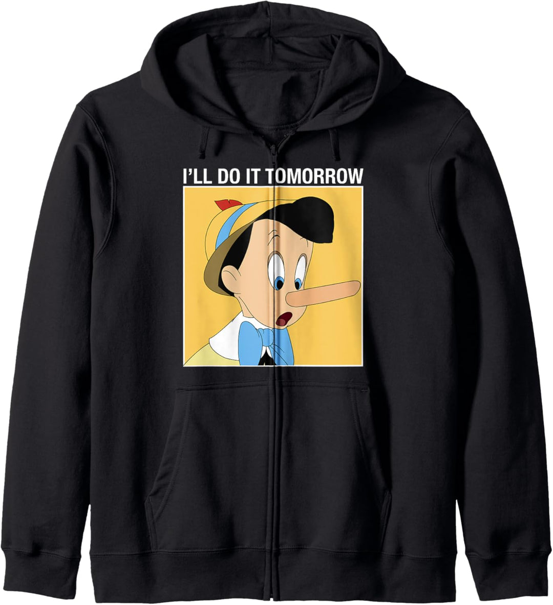 Disney Pinocchio I'll Do It Tomorrow Kapuzenjacke