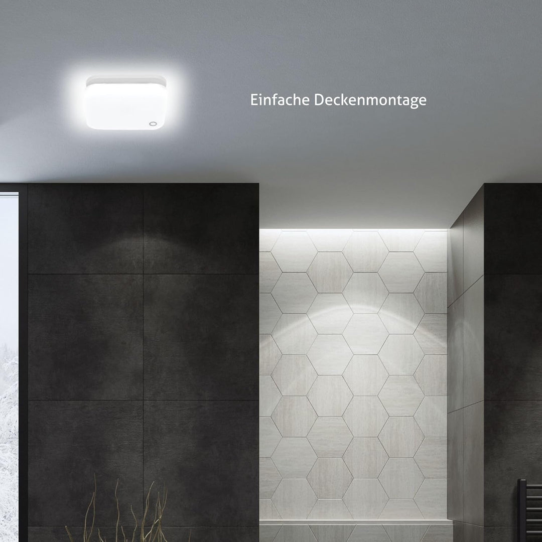 Turbionaire TREND 100 SL Badlüfter mit LED-Frontpanel 7W 5000K, 100 mm Abluftventilator, 33 dB leise