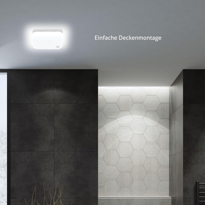 Turbionaire TREND 100 SL Badlüfter mit LED-Frontpanel 7W 5000K, 100 mm Abluftventilator, 33 dB leise