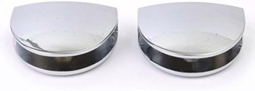 Glasablage mit abgerundeten Ecken, 3 Grössen (300 mm, 400 mm, 500 mm) und 3 Farben (transparent, wei