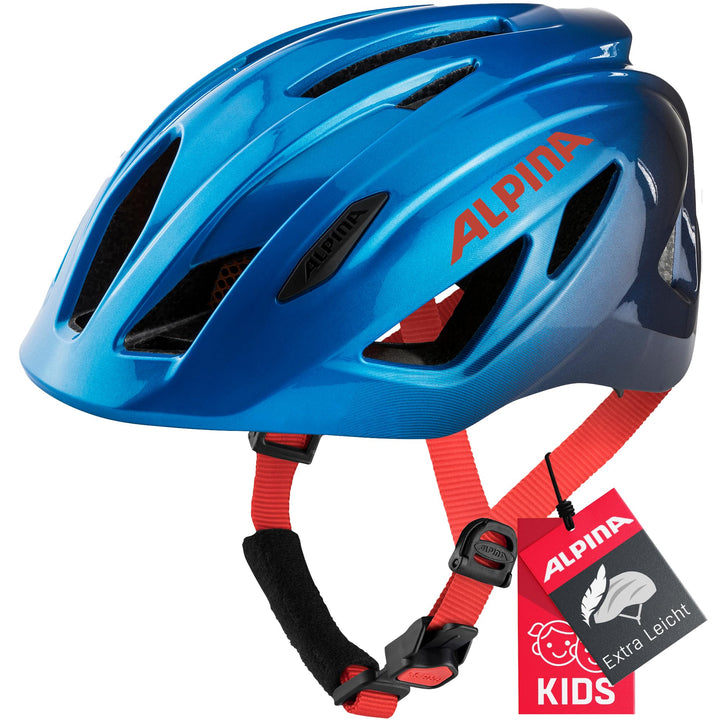 ALPINA PICO - Leichter, Optimal Klimatisierter & Bruchfester Fahrradhelm Mit Fliegennetz Für Kinder
