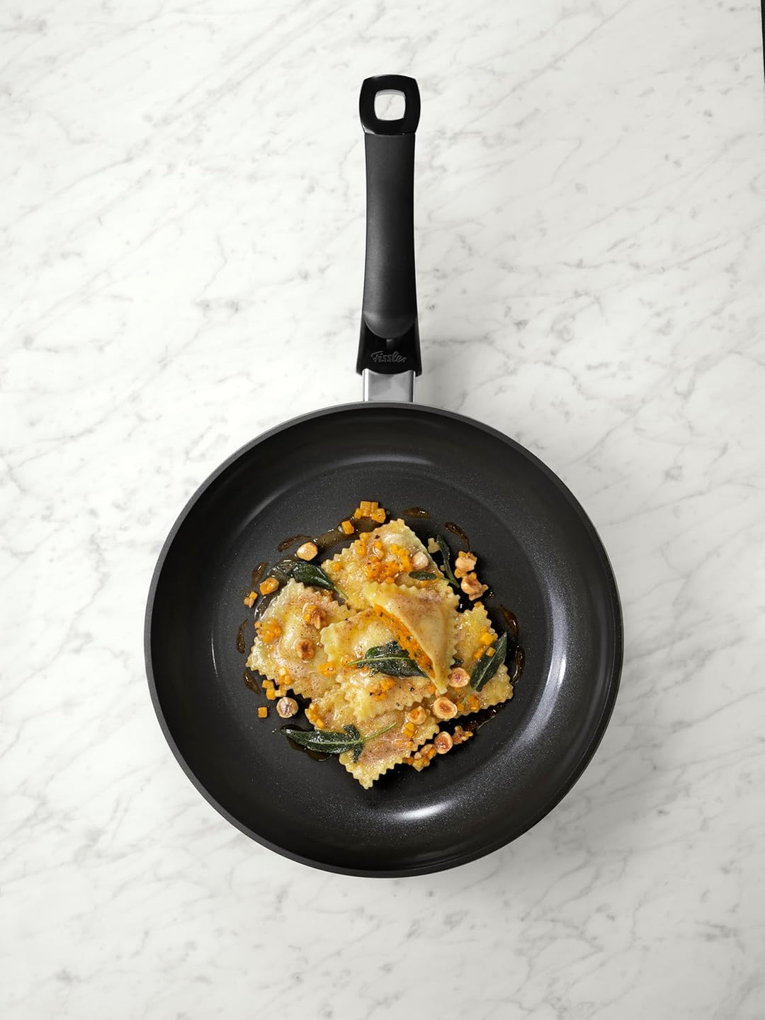 Fissler Ceratal Comfort Orbit Black / Aluminium-Pfanne, Keramik-beschichtet (Ø 24 cm) Ceramic Bratpf
