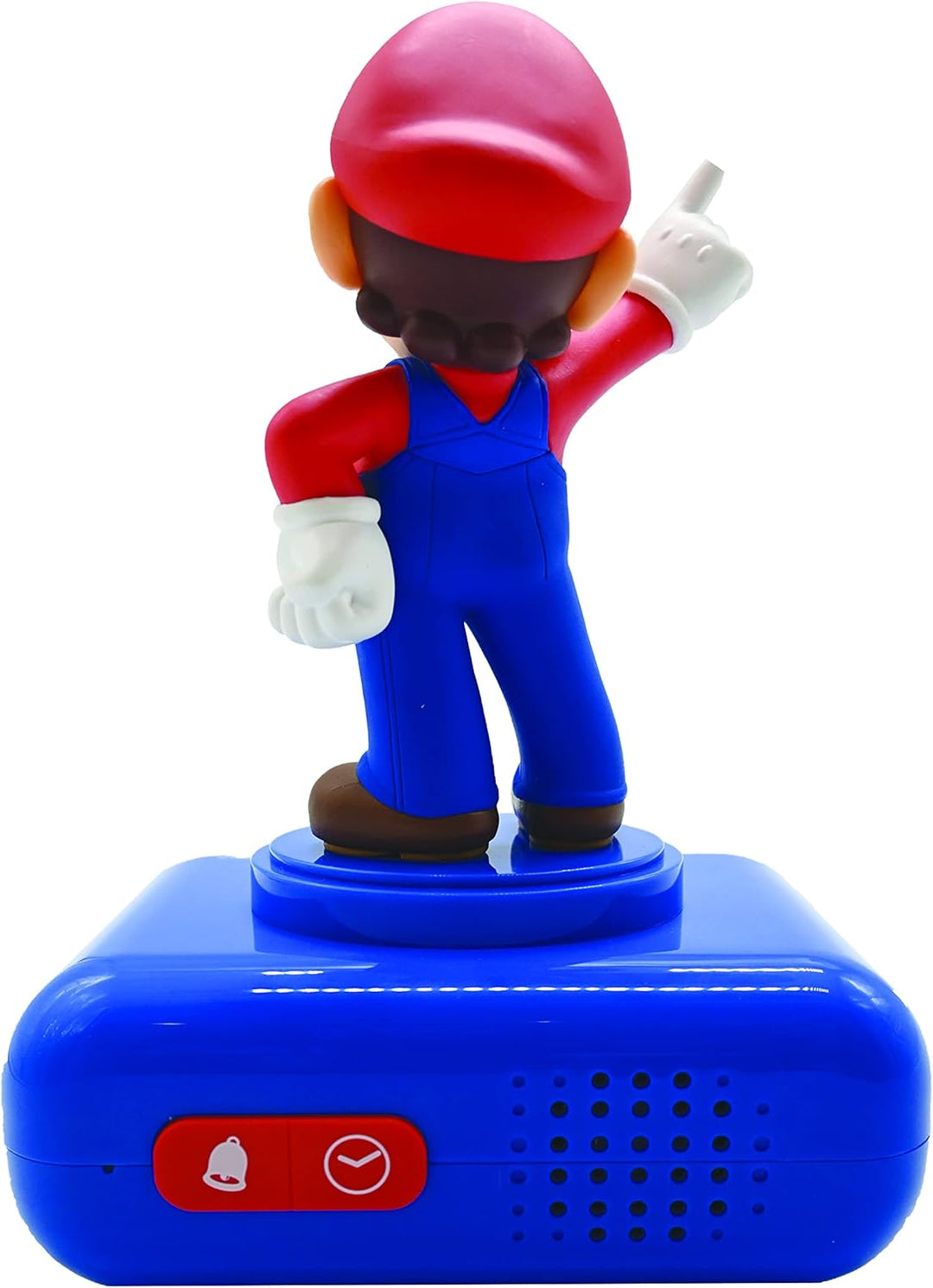 Lexibook, Super Mario, Mario Nightlight Wecker, Sounds und Melodien, hintergrundbeleuchtetes LCD-Dis