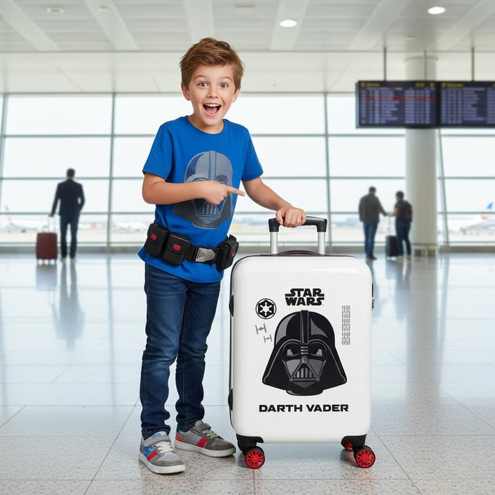 Star Wars Darth Vader Kabinentasche, 38 x 55 x 20 cm, starr, ABS, seitlicher Zahlenkombinationsversc