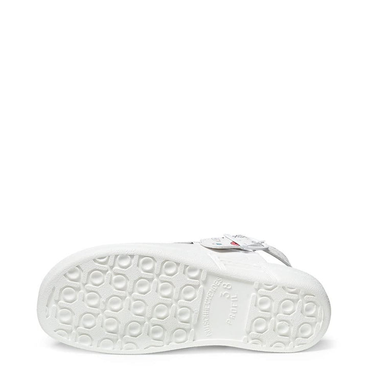 ABEBA 77022 THE ORIGINAL Verstopfen mit Muster, OB, A, E, FO, SRC, Weiss, Grösse 35 35 EU, 35 EU