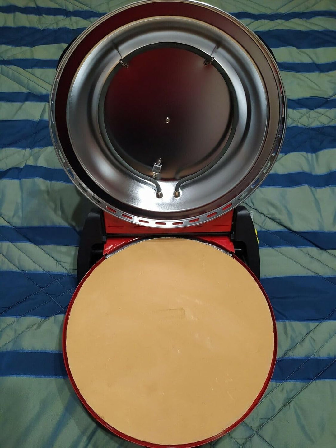 Megashopitalia Casapulla Keks aus feuerfestem Stein für Pizzaofen, Saputo, hergestellt in Italien (r