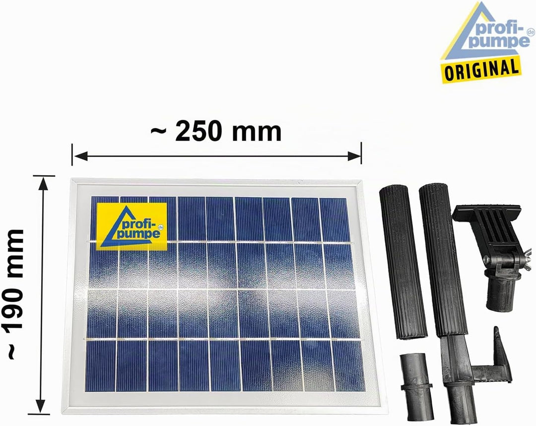 Innovative Solar Teichpumpe Solar Springbrunnen Solar Wasserspiel Solar-Teichpumpen-Set für den Gart